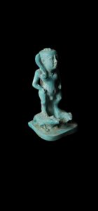 Egyptian Horus Cippus Stele: God Bes Protection Amulet - Image 3