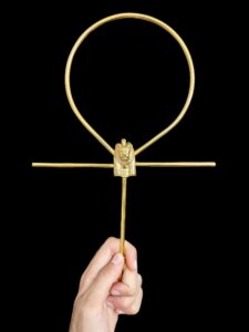 Hand-Crafted Sekhmet Ankh Cross: Egyptian Key of Life Symbol - Image 3