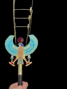 God Horus Sistrum: Ancient Egyptian Musical Instrument - Image 3