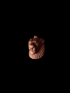 Hand-Carved Agate Sekhmet Pectoral Pendant - Egyptian Goddess Necklace - Image 3
