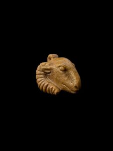 Vintage Ram God Khnum Amulet - Ancient Egyptian Statue - Image 3