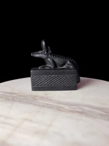 Sobek Amulet: Egyptian Crocodile God Pendant, Natural Stone - Image 3