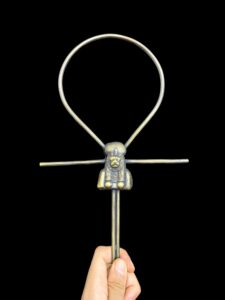 Hand-Crafted Sekhmet Ankh Cross: Key of Life Symbol - Image 3