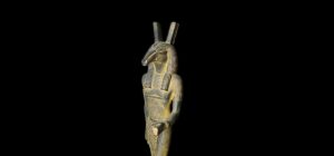 Handcrafted God Seth Statue: Authentic Egyptian Decor - Image 3