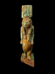 Handmade Egyptian Goddess Taweret Statue: Hippo Crocodile Symbol - Image 3
