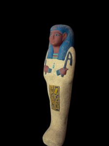 Egyptian vintage Ushabti, Shabti. Egyptian replica artifacts - Image 3