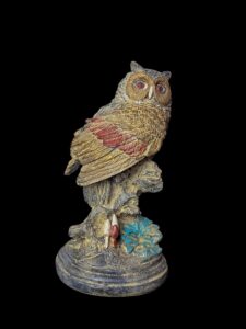 Egyptian Owl Sculpture: Ancient Art Replica - Image 3