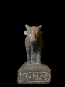 Goddess Hathor in Motherhood form Giving birth. - Image 3