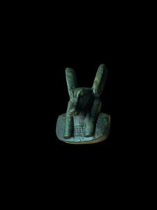 Handcrafted Egyptian God Seth Statue: Ancient Mythology Amulet - Image 3