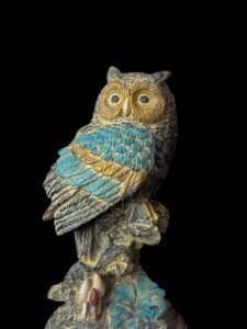 Egyptian Owl Sculpture: Ancient Art Replica - Image 3