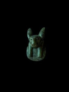 Goddess Unut Stone Amulet: Egyptian Rabbit Statue - Image 3