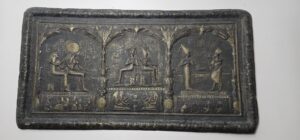 Nefertiti Tomb Wall Relief: Ancient Egyptian Gods Ra & Osiris - Image 3