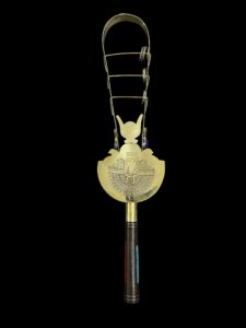 Goddess Hathor Sistrum: Vintage Egyptian Musical Instrument - Image 3