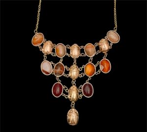 Egyptian Scarab Pectoral Necklace: Ancient Egypt Style - Image 3