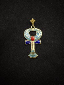 Brass Egyptian Ankh Cross Pendant: Key of Life - Image 3