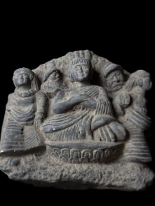 Vintage Handcarved Stone Chinese Statue: Rare Antique Statuette - Image 3