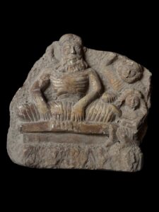 Mesopotamia art for Lamassu statue - Assyrian sculpture amulet - Image 3