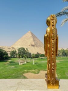 Rare Falcon Egyptian God Ra Statue: God of Sun & Sky - Image 3