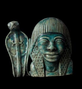 Egyptian Pharaoh Statue: Ancient King Cobra Protection - Image 3