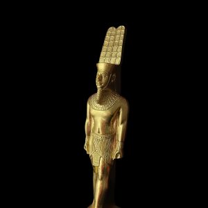 Egyptian God Amun Statue: Museum Replica, Creator God - Image 3