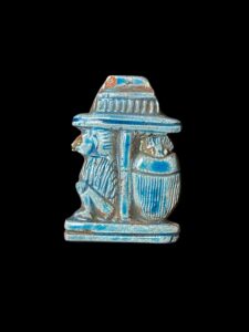 Thoth Amulet with Cobra Goddess & Scarab Beetle: Protection Charm - Image 3