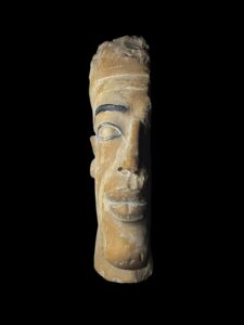Handmade Egyptian King Akhenaton Statue: Solid Stone Sculpture - Image 3