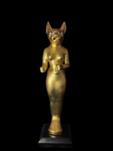 Large Egyptian Goddess Bastet Cat Statue: Home Decor - Image 3