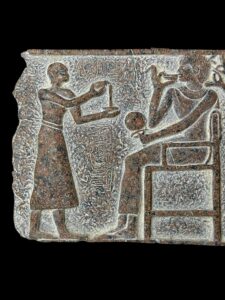 Vintage Egyptian Relief: Saqqara Tomb Temple Art - Image 3