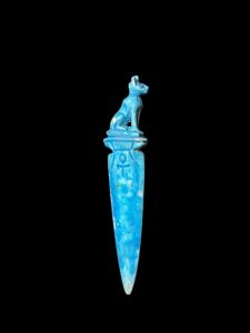 Bastet Cat Amulet: Ancient Egyptian Goddess Statue, Home Decor - Image 3