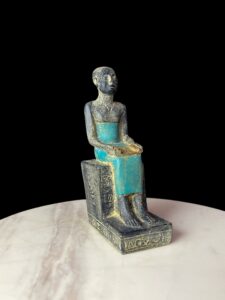 Museum Imhotep Statue - Ancient Egyptian Engineer Imhotep - the builder of Djoser's unprecedented step pyramid complex - Image 3