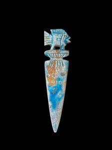 Handcarved Flamestone Egyptian Fish Symbol - Gift for Fishing Lovers - Image 3