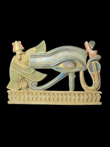 Egyptian Eye of Horus Stone Wall Hanging - Image 3