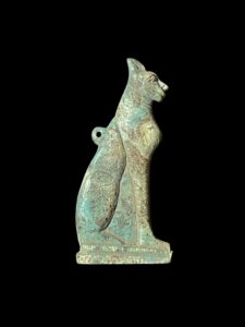 Bastet Cat Pendant: Ancient Egyptian Goddess Amulet, Home Decor - Image 3