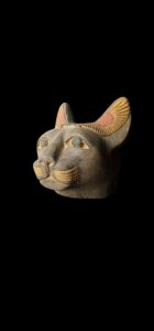 Ancient Egyptian Goddess Bastet statue, Home decor statues made in Egypt - Image 3