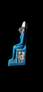 Vintage Porcelain Sekhmet Statue: Egyptian Goddess Statuette - Image 3