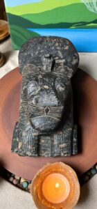 Goddess Sekhmet statue made in Egypt from Solid Granite stone - Image 3