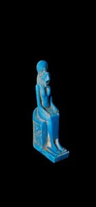 Vintage Porcelain Sekhmet Statue: Egyptian Goddess Statuette - Image 3