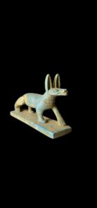 Handcrafted Stone Anubis Statue: Egyptian God Sculpture - Image 3