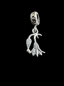 925 Sterling Silver Lotus Flower Necklace - Egyptian Charm - Image 3