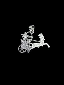 Ramses II Battle of Kadesh Necklace: Egyptian Chariot Amulet - Image 3