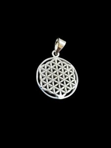 Handcrafted Flower of Life Pendant: Egyptian Spiritual Jewelry - Image 3