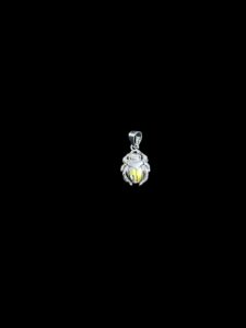 Sterling Silver Scarab Beetle Pendant: Egyptian Amulet Necklace - Image 3