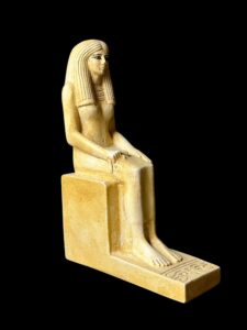 colorful Goddess Isis statue, unique Isis goddess Statue. - Image 3