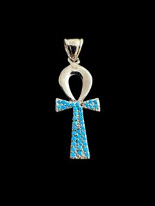 Silver Egyptian Ankh Key of Life Pendant: Handmade in Egypt - Image 3