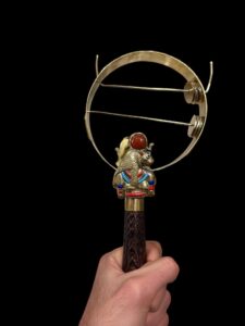 Goddess Sekhmet Sistrum: Ancient Egyptian Musical Instrument - Image 3