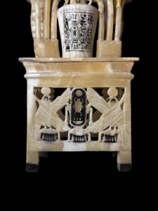 Alabaster Perfume Vase: Tutankhamun Replica - Image 3