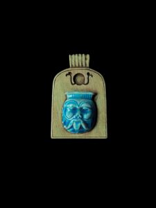 Hand-Carved God Bes Amulet Pendant: Unique Egyptian Necklace - Image 3
