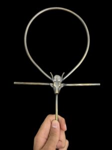 Hand-Crafted Ankh Cross: Key of Life with Goddess Hathor - Image 4