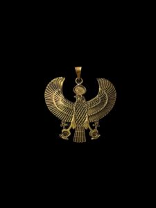 Goddess Nekhbet Vulture Pendant Necklace - Egyptian Amulet - Image 4