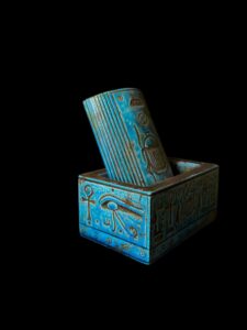 Egyptian Scarab Jewelry Box: Ancient Inscription, Pharaonic Decor - Image 4